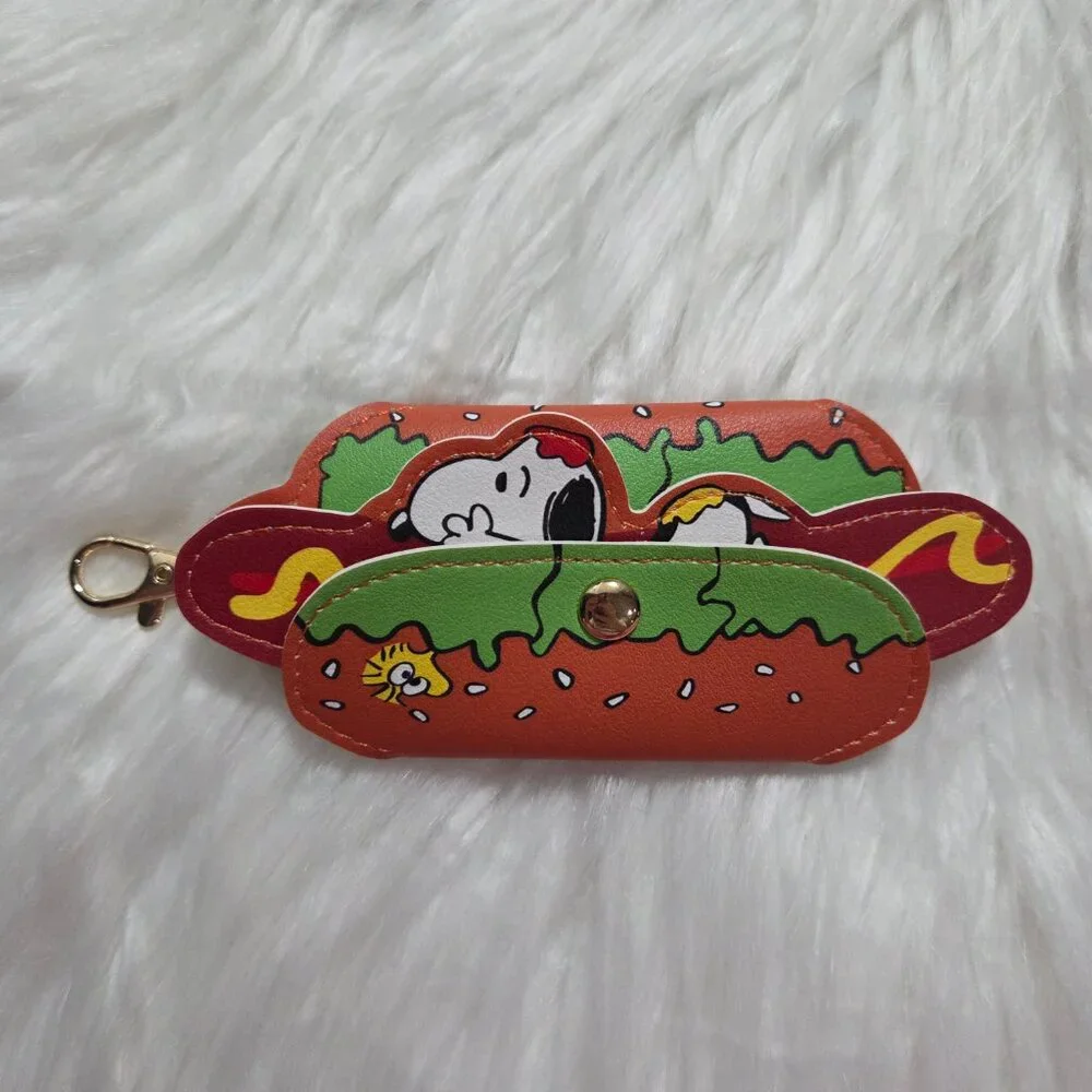 Snoopy & Woodstock Hot Dog Design Key Holder